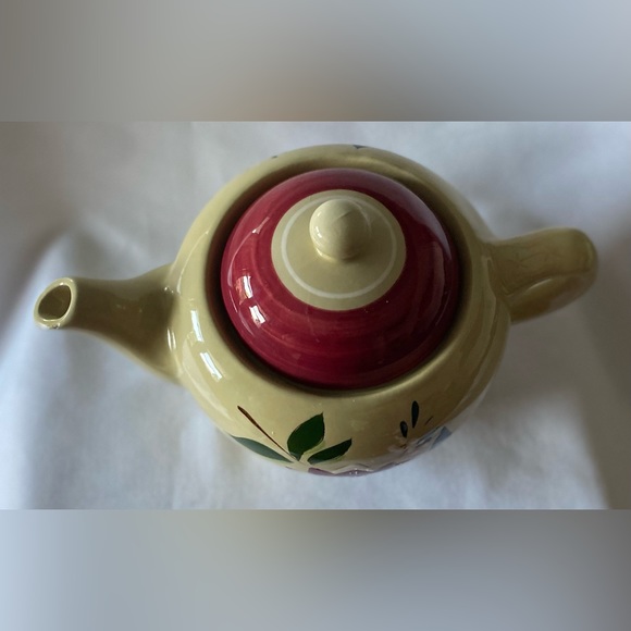 Stangl Pottery 'Magnolia' Teapot Vintage 1950-70 Mid Century Modern - Picture 4 of 9
